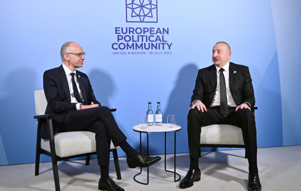 President of Azerbaijan Ilham Aliyev met with Prime Minister of Luxembourg Luc Frieden in Oxford