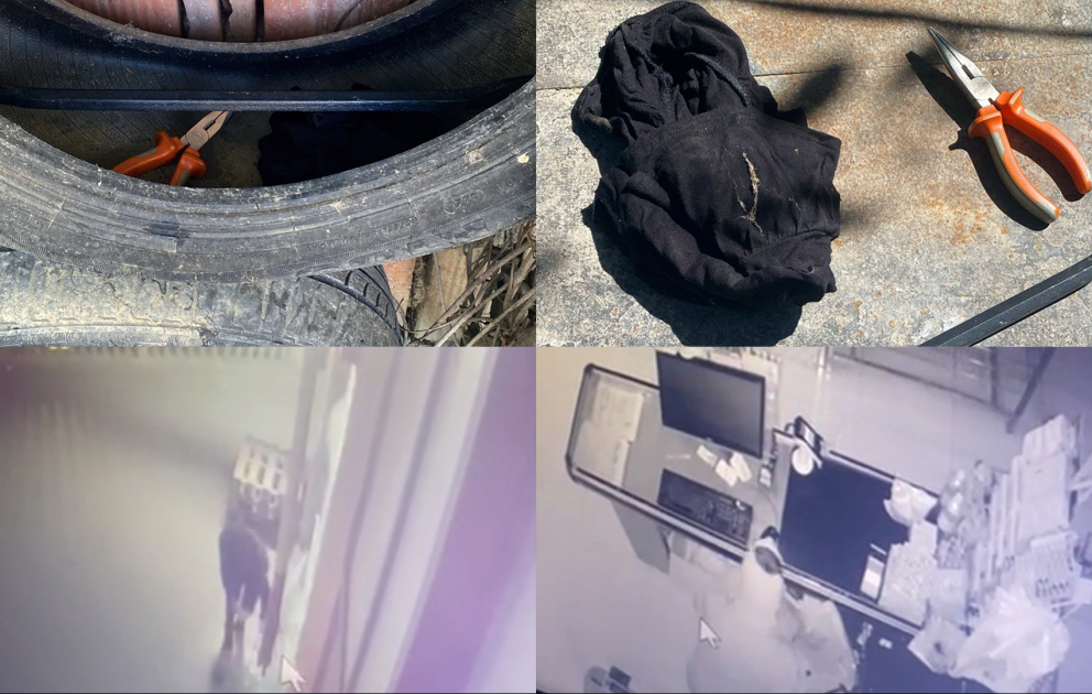 Qara maska ilə kamuflyaj olunaraq mağazanın içərisində olan ödəmə terminalını talayan şəxs saxlanılıb