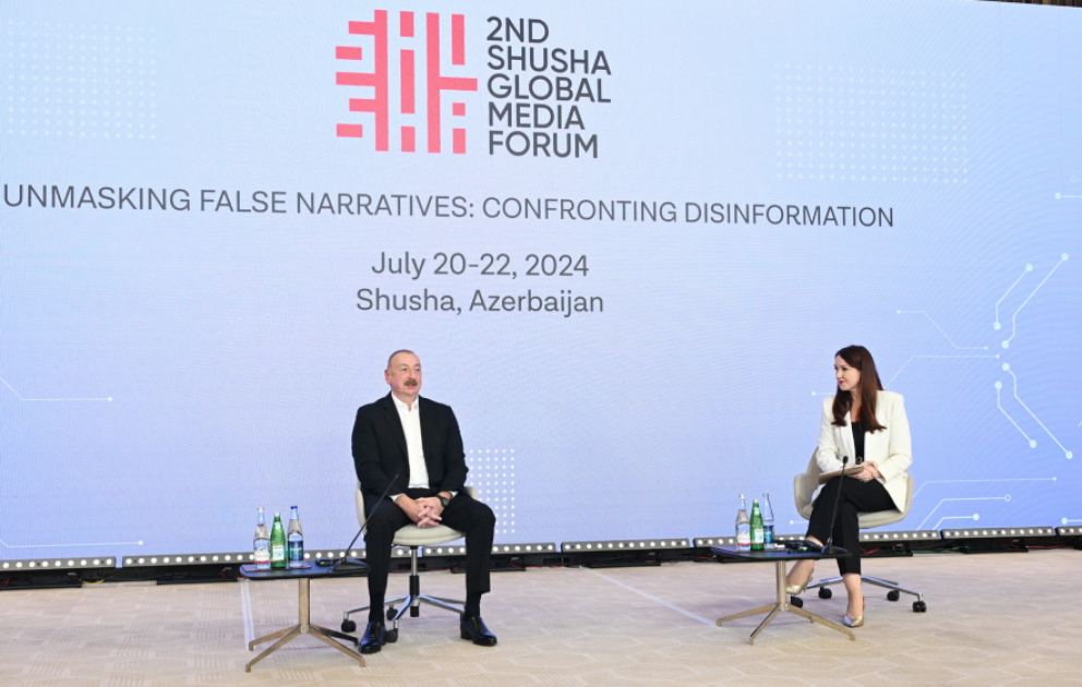 AZƏRTAC XƏBƏR VERİR: Şuşada 2-ci Qlobal Media Forum keçirilir