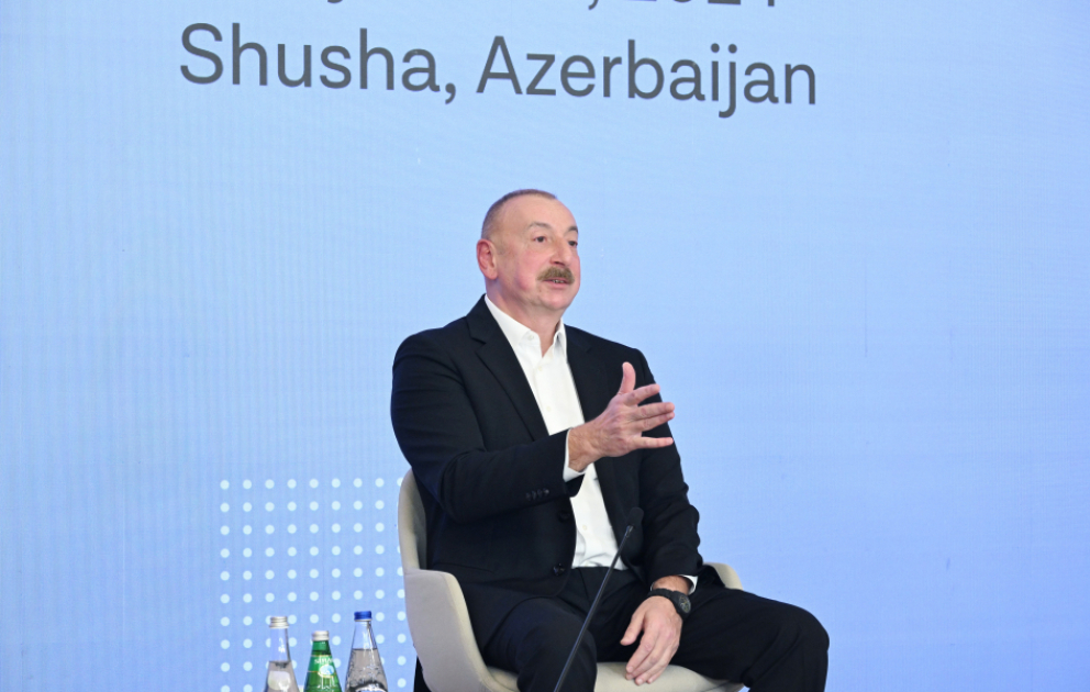 Präsident Ilham Aliyev: Wir stehen jetzt vor einem historischen Wandel im Südkaukasus