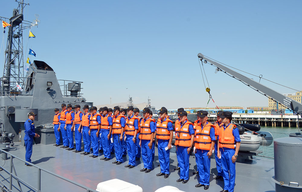 Naval Forces faculty cadets hold practical classes