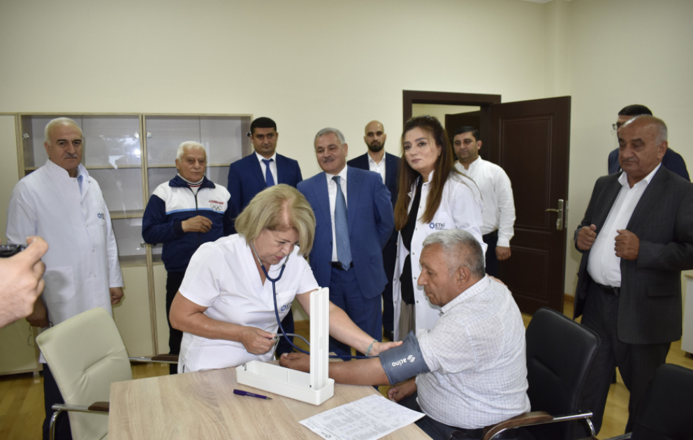 Ağdərə və Tərtər sakinlərinin kardioloji müayinələri aparılıb