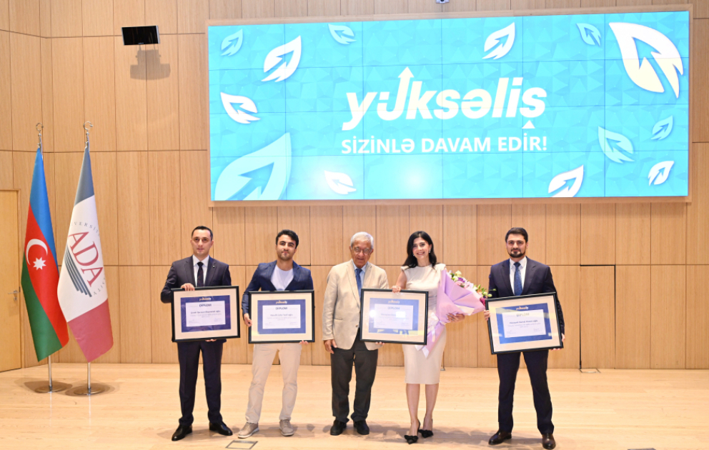 Dördüncü “Yüksəliş” müsabiqəsinin qalibləri mükafatlandırılıb