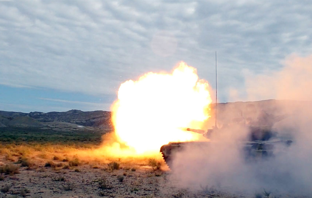 Tactical-special exercise is ongoing in Land Forces