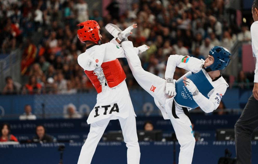 Azərbaycan taekvondoçusu Paris Olimpiadasında finala yüksəlib
