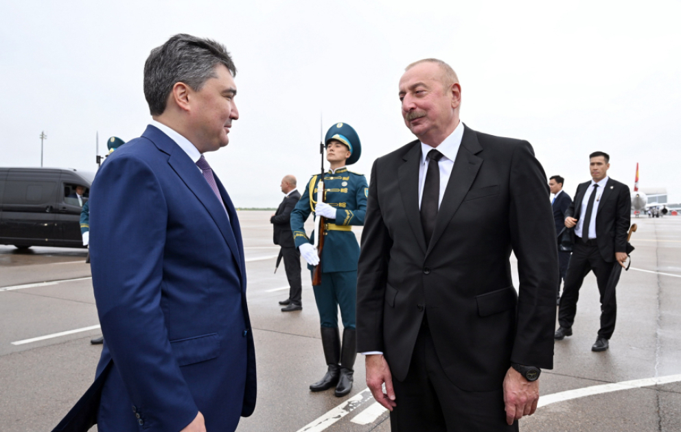 Le président azerbaïdjanais Ilham Aliyev termine sa visite au Kazakhstan