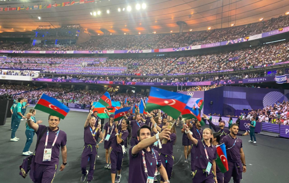 Paris Yay Olimpiya Oyunlarının bağlanış mərasimi keçirilib
