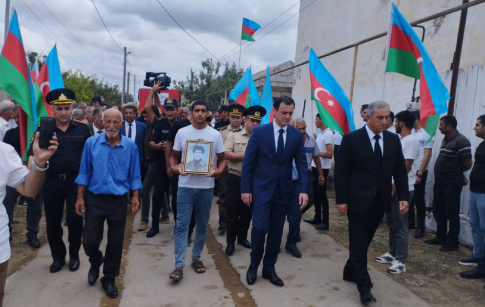 В Сальяне преданы земле останки считавшегося пропавшим без вести шехида Ганбара Ярыева
