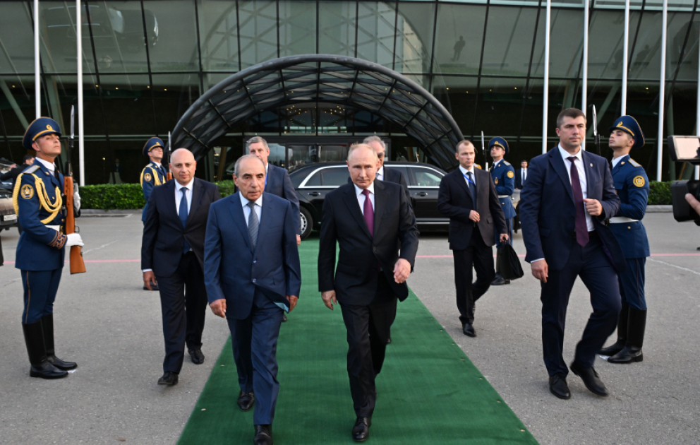 Завершился государственный визит Президента России Владимира Путина в Азербайджан