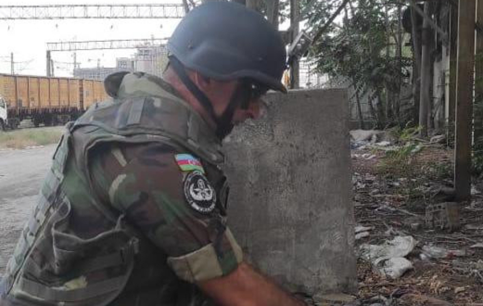 Bakıda istifadəyə yararlı döyüş sursatı aşkar edilib
