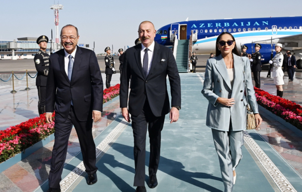 Le président azerbaïdjanais entame une visite d’Etat en Ouzbékistan