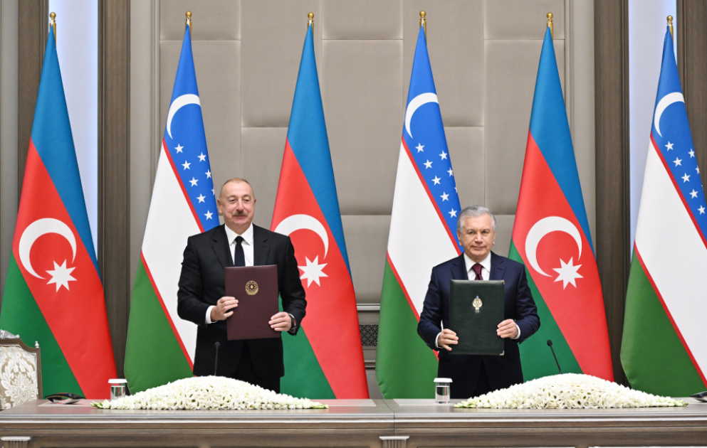 Azerbaijan, Uzbekistan signed documents