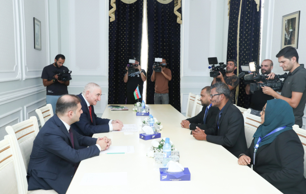 Maldiv missiyasının nümayəndə heyəti Mərkəzi Seçki Komissiyasında olub