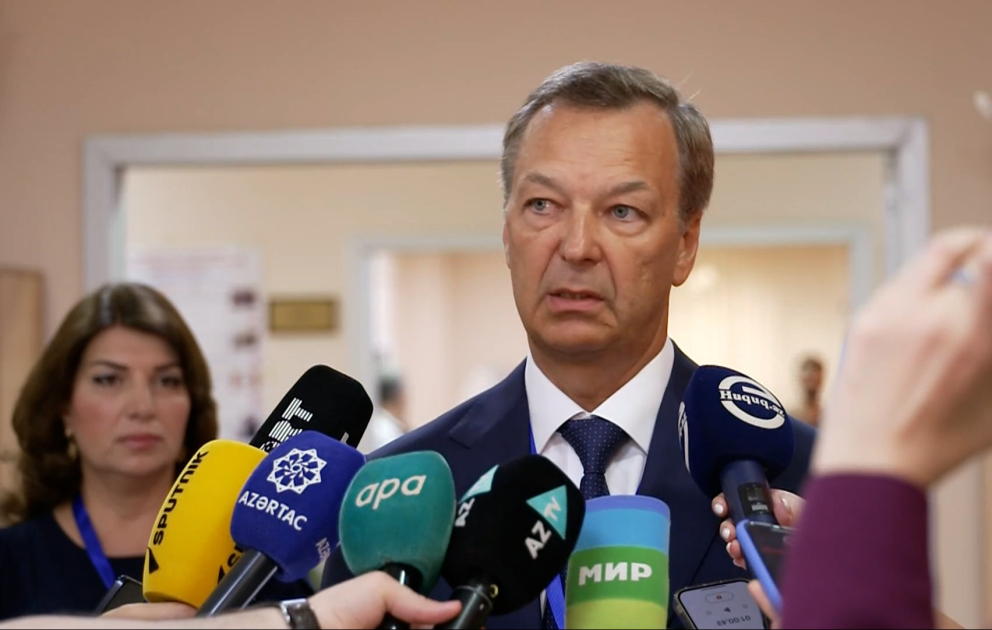 Андрей Яцкин: Выборы показывают общий настрой азербайджанского народа