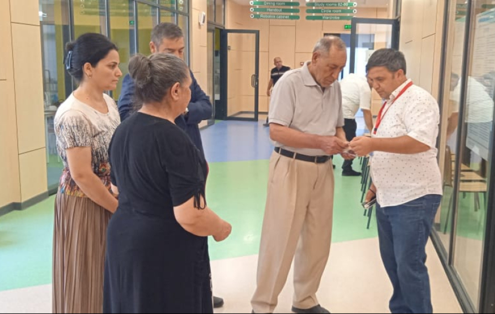 İşğaldan azad olunan Füzuli şəhərində səsvermə prosesi 4 seçki məntəqəsində təşkil edilib