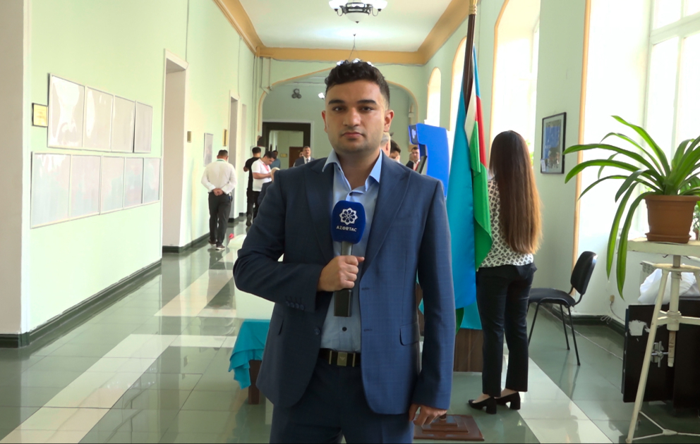 2 saylı seçki məntəqəsində aktivlik müşahidə olunur