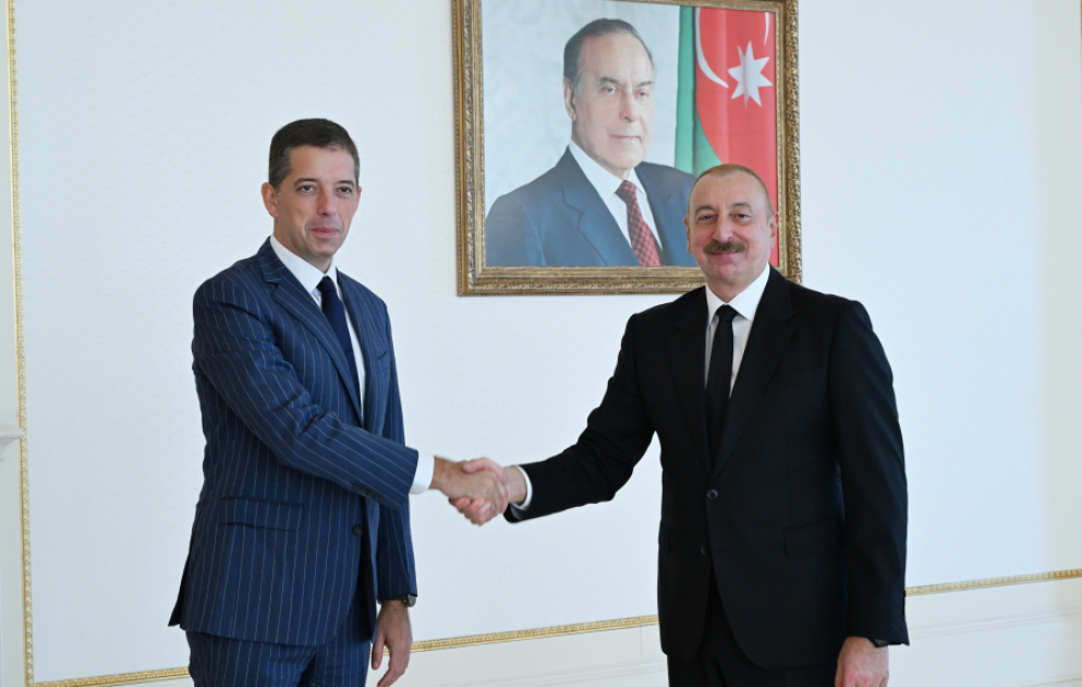 Prezident İlham Əliyev Serbiyanın xarici işlər nazirini qəbul edib