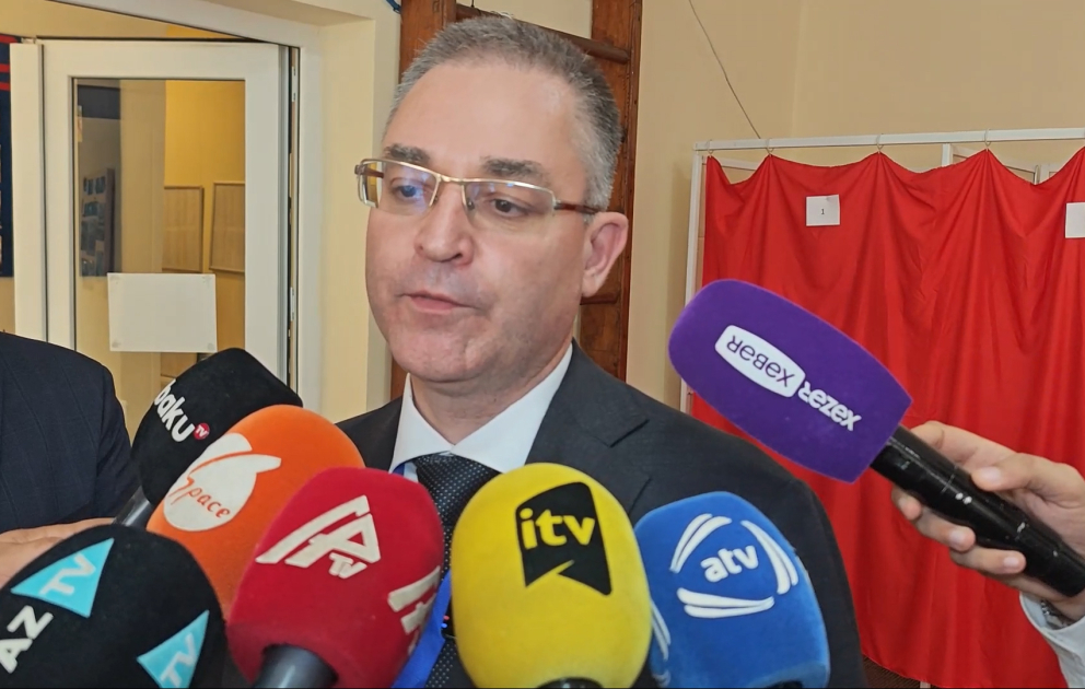 Beynəlxalq müşahidəçi İqor Xalin: Seçki məntəqələri çox dəqiq və mütəşəkkil işləyir