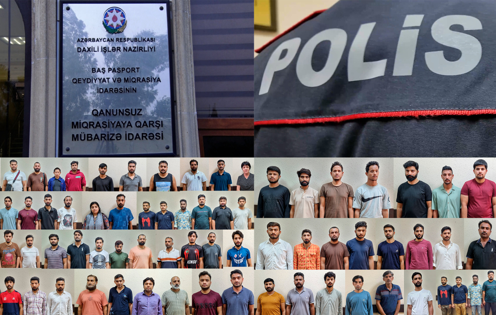 Ötən ay sənədləri olmayan 94 əcnəbi saxlanılıb