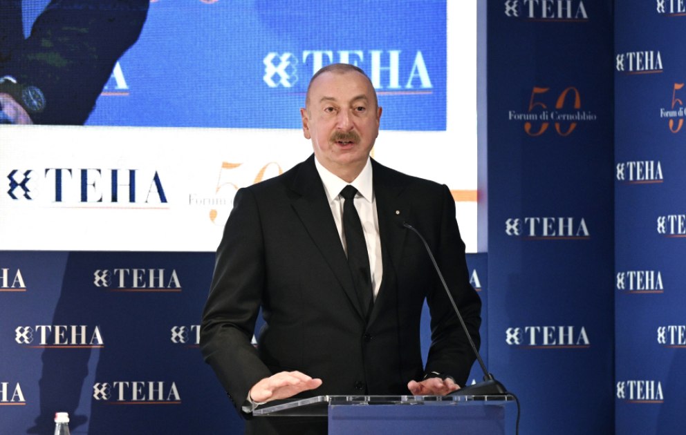 Prezident: İtaliya Azərbaycanın dünyada bir nömrəli ticarət tərəfdaşıdır