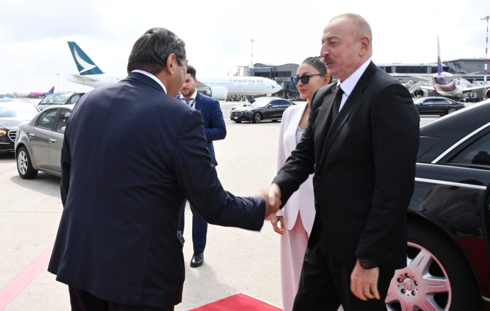 Prezident İlham Əliyevin İtaliyaya işgüzar səfəri başa çatıb