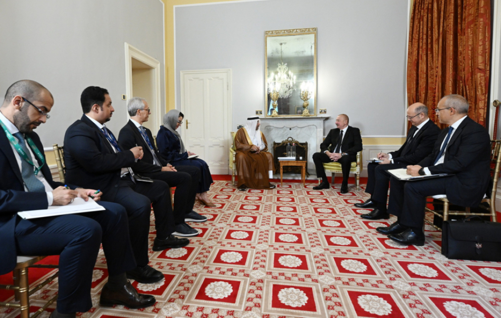 Cernobbio : le président azerbaïdjanais s’entretient avec le ministre saoudien de l’Investissement