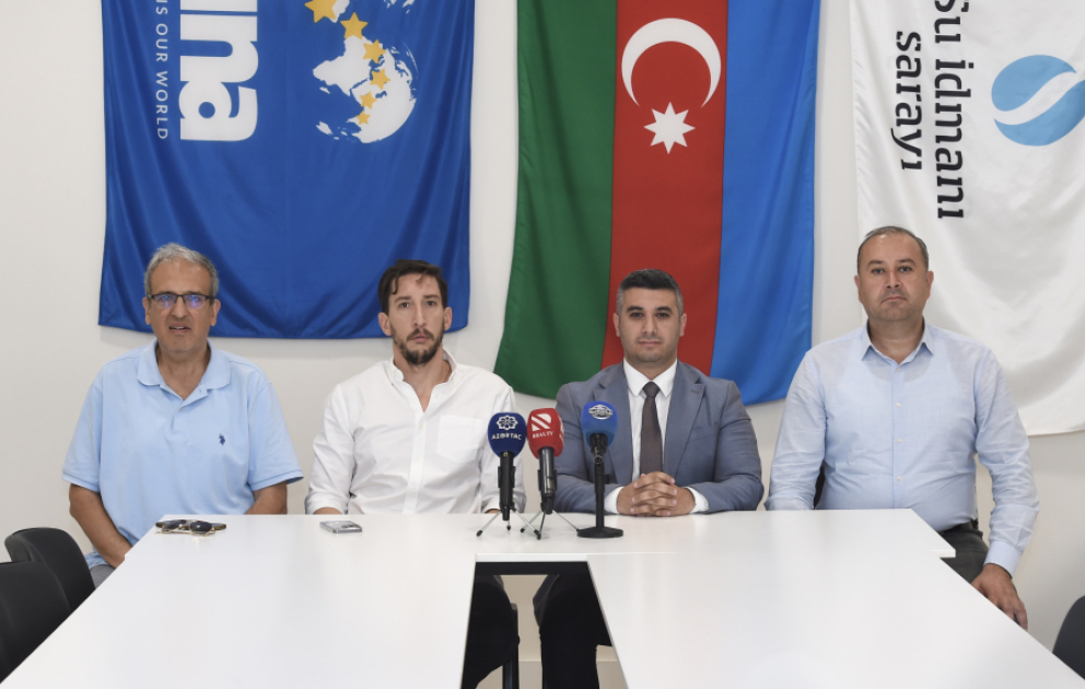 Su polosu üzrə Azərbaycan millisinin yeni baş məşqçisi ictimaiyyətə təqdim olunub