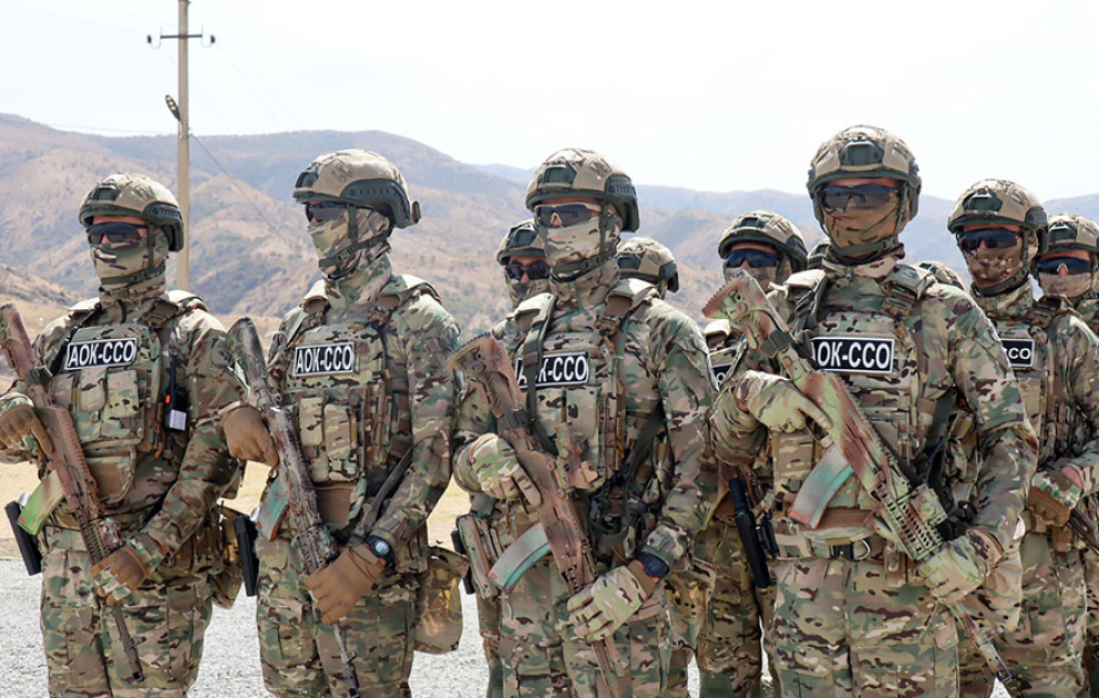 Opening ceremony of Eternal Brotherhood – III multinational exercise held