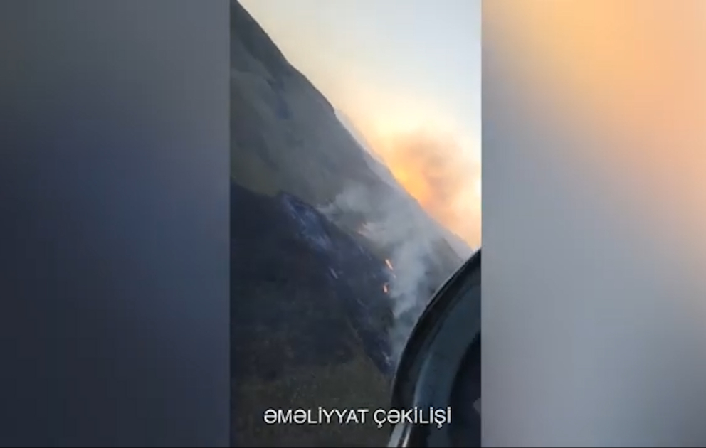 Xocalıda və Xocavənddə yanğın olub