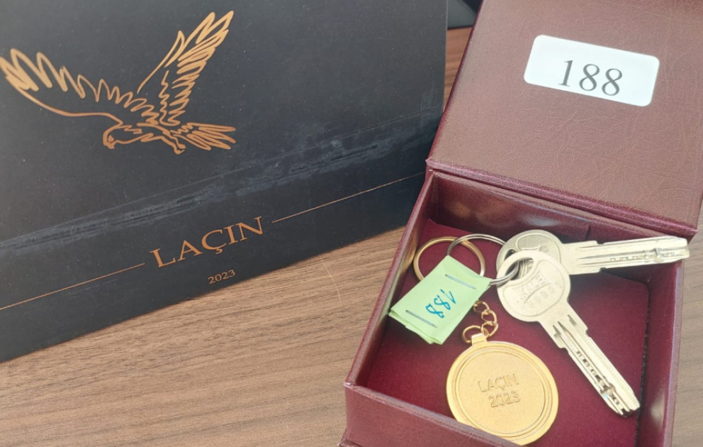 Laçında daha 18 ailəyə evlərinin açarları təqdim olunub