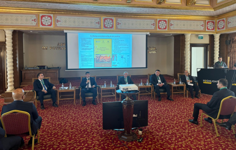 “İqlim dəyişikliyi şəraitində toxumçuluğun inkişafı” mövzusunda konfrans keçirilib