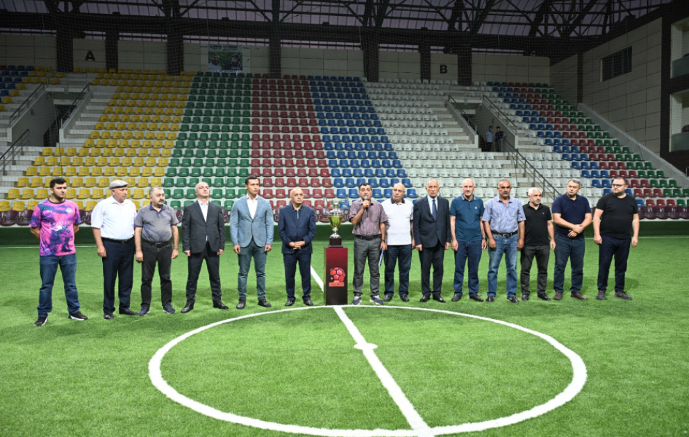 Şəhid jurnalistlərin xatirəsinə həsr edilən 3-cü ənənəvi minifutbol turnirinin açılış mərasimi keçirilib