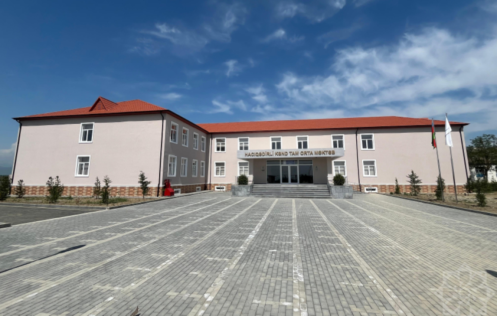 Heydər Əliyev Fondunun Şamaxı rayonunda daha bir yeni məktəb layihəsi