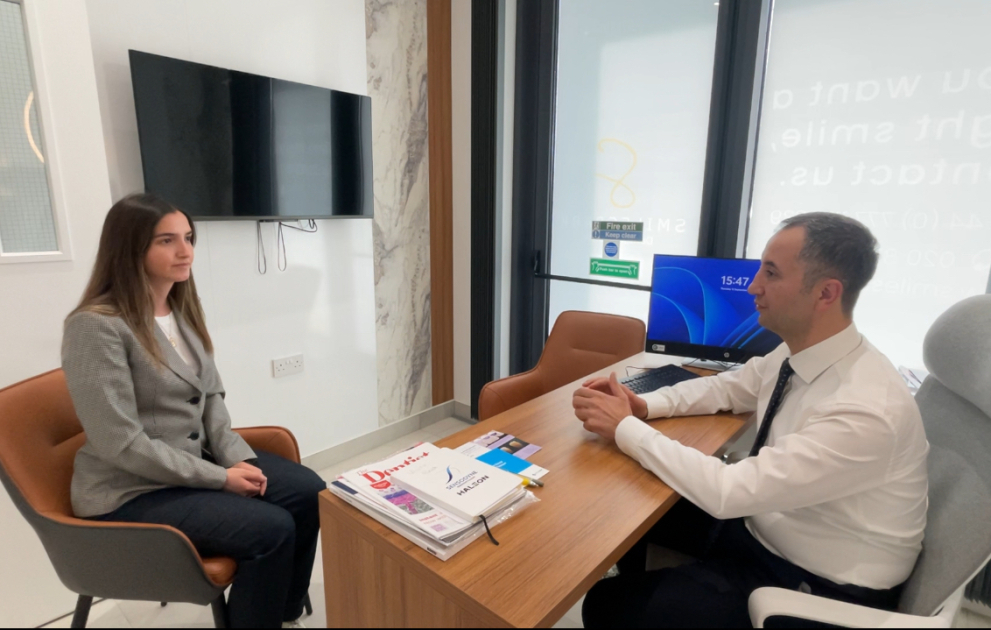 Londonda klinika açan ilk azərbaycanlı stomatoloq