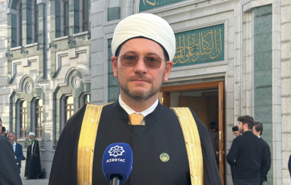 Damir Muxetdinov: Məscidlərin dağıdılması və təhqir olunması bütün müsəlmanların hiddətinə səbəb olur