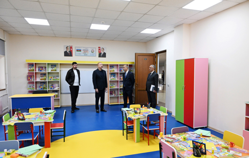 Nizami Ganjavi Secondary School No. 4 reopened after renovation in Khankendi