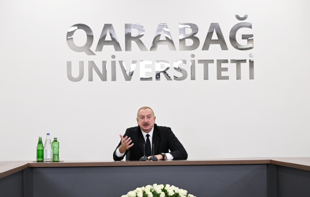 Azərbaycan Prezidenti: Qarabağ Universitetinin yaradılması tarixi hadisədir