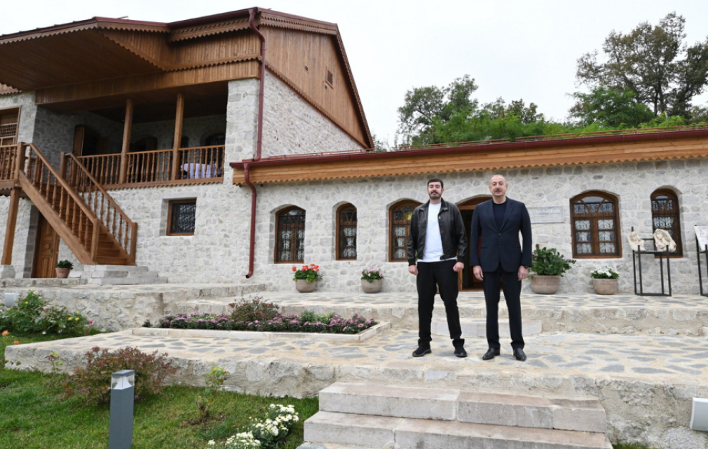 Hausmuseum von Uzeyir Hajibeyli in Schusha nach Restaurierung wiedereröffnet