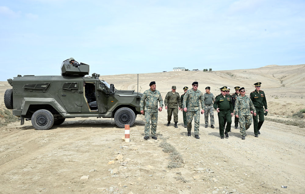 Russian delegation visits Military Police Department of Azerbaijan Defense Ministry