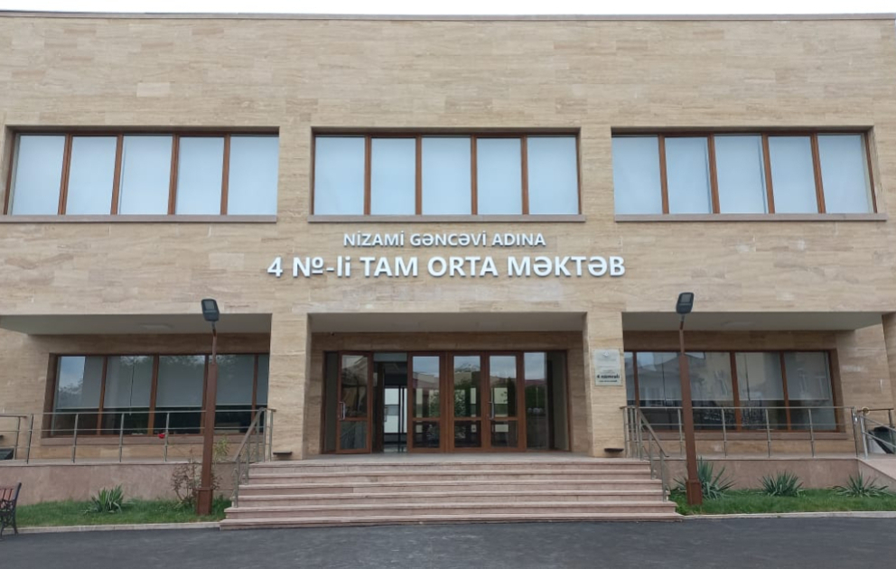 Sentyabrın 23-də Xankəndi şəhər Nizami Gəncəvi adına 4 nömrəli tam orta məktəbdə ilk dərs günü olacaq