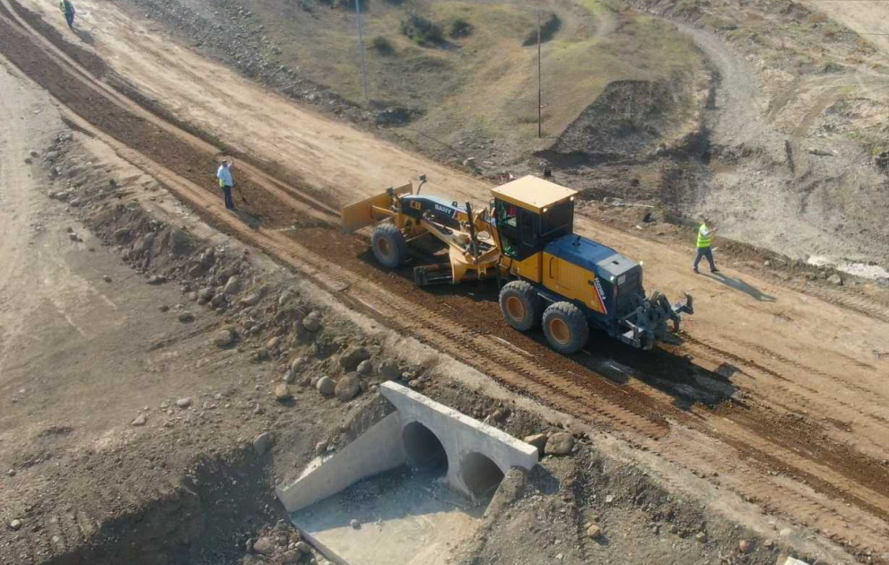 Yardımlıda 23.5 km uzunluğa malik avtomobil yollarının əsaslı təmiri yekunlaşır