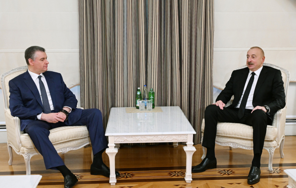 President Ilham Aliyev received leader of faction of Liberal Democratic Party in the Russian State Duma