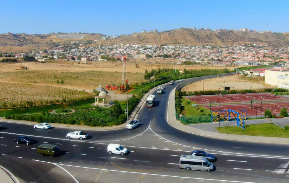 Salyan şosesində təmir işləri başa çatıb