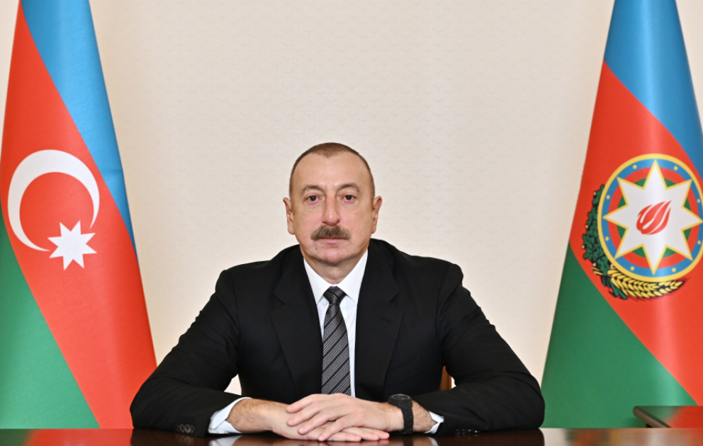 Президент Ильхам Алиев поделился публикацией в связи с четвертой годовщиной освобождения Суговушана