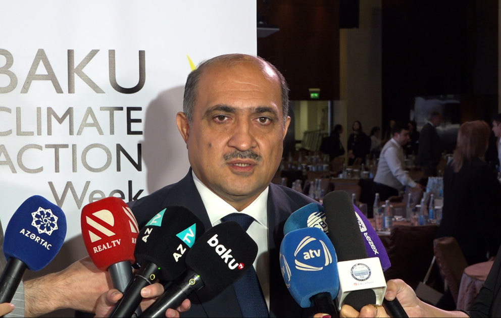 Nazir müavini: Bu il ətraf mühitlə bağlı ixtisaslar üzrə bakalavriat səviyyəsinə 1700-ə yaxın tələbə qəbul olub