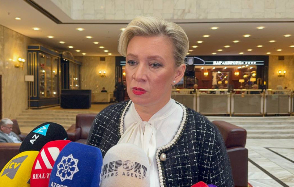 Mariya Zaxarova Cənubi Qafqaz ölkələrini regionda sabitliyin pozulmasına imkan verməməyə çağırıb