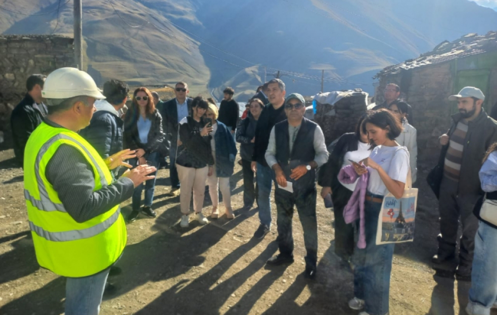 Dövlət Turizm Agentliyi Xınalıq kəndinə mediatur təşkil edib