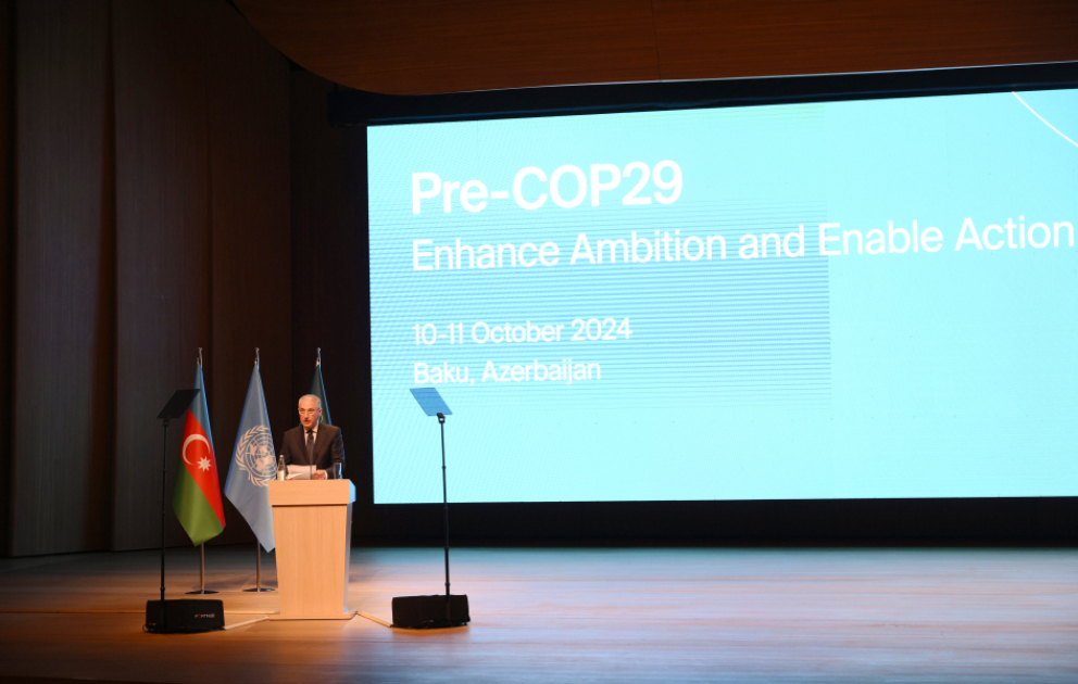 Bakıda Pre-COP29 tədbiri işə başlayıb