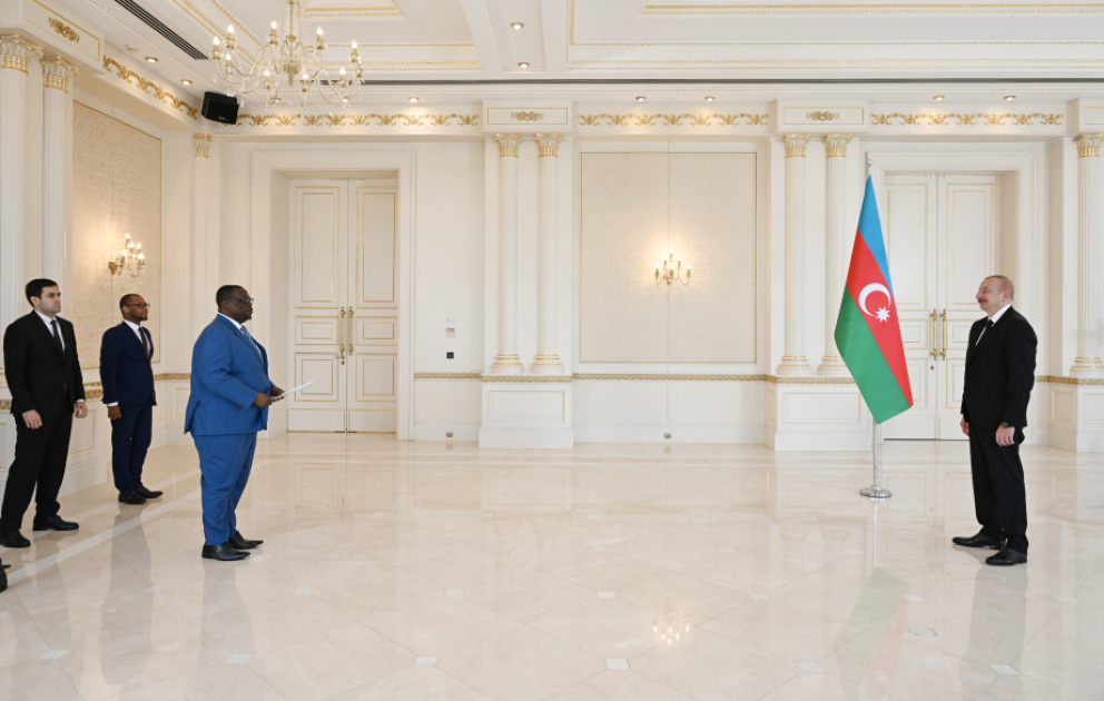 President Ilham Aliyev received credentials of incoming ambassador of Benin to Azerbaijan