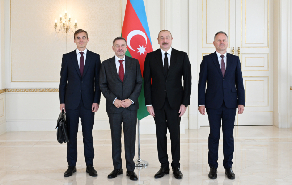President Ilham Aliyev received credentials of incoming ambassador of Denmark to Azerbaijan